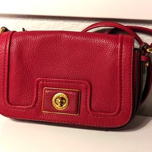 Marc Jacobs crossbody red revolution flap bag